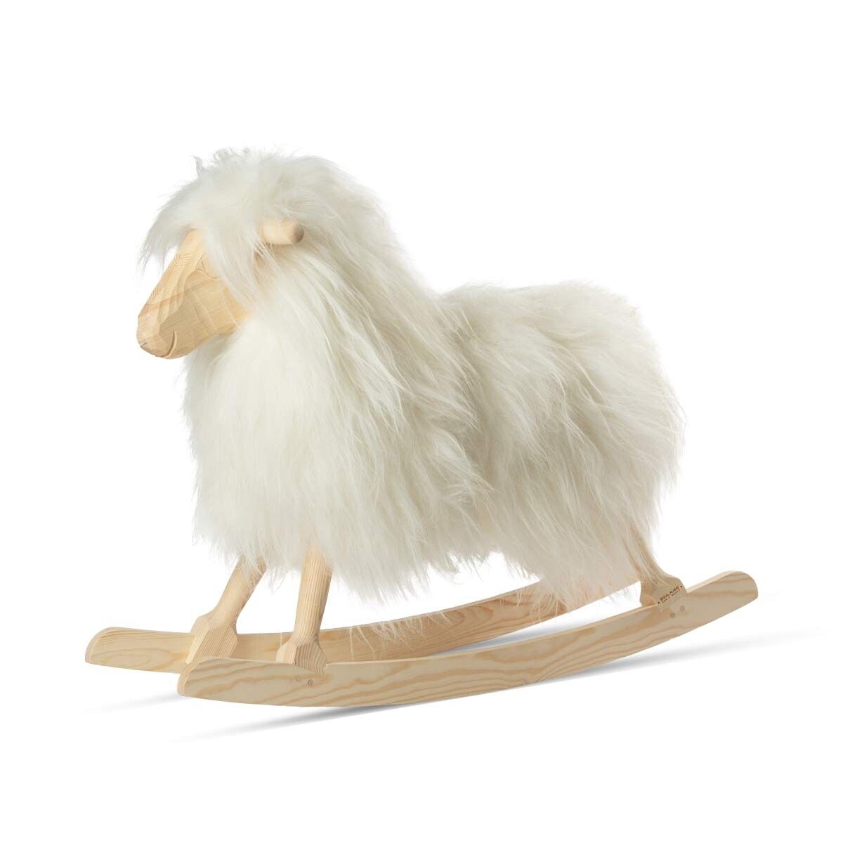 Rocking Sheep | Long Wool | L33xW10xH24 in | Large