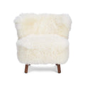 Emil Lounge Chair | Tibetan Curly Long Wool