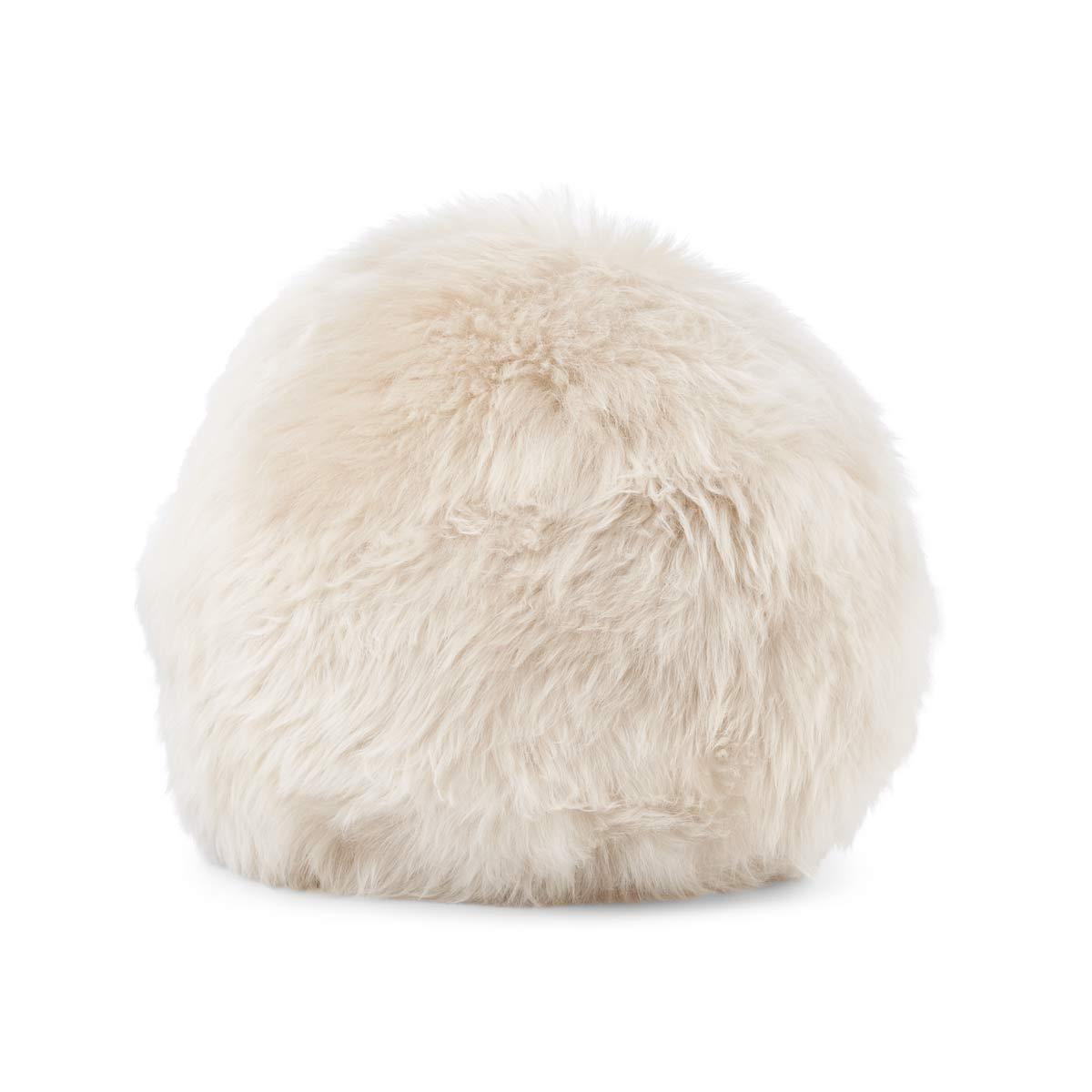 Angelite Round Cushion | New Zealand Sheepskin | Longwool - Naturescollection.eu