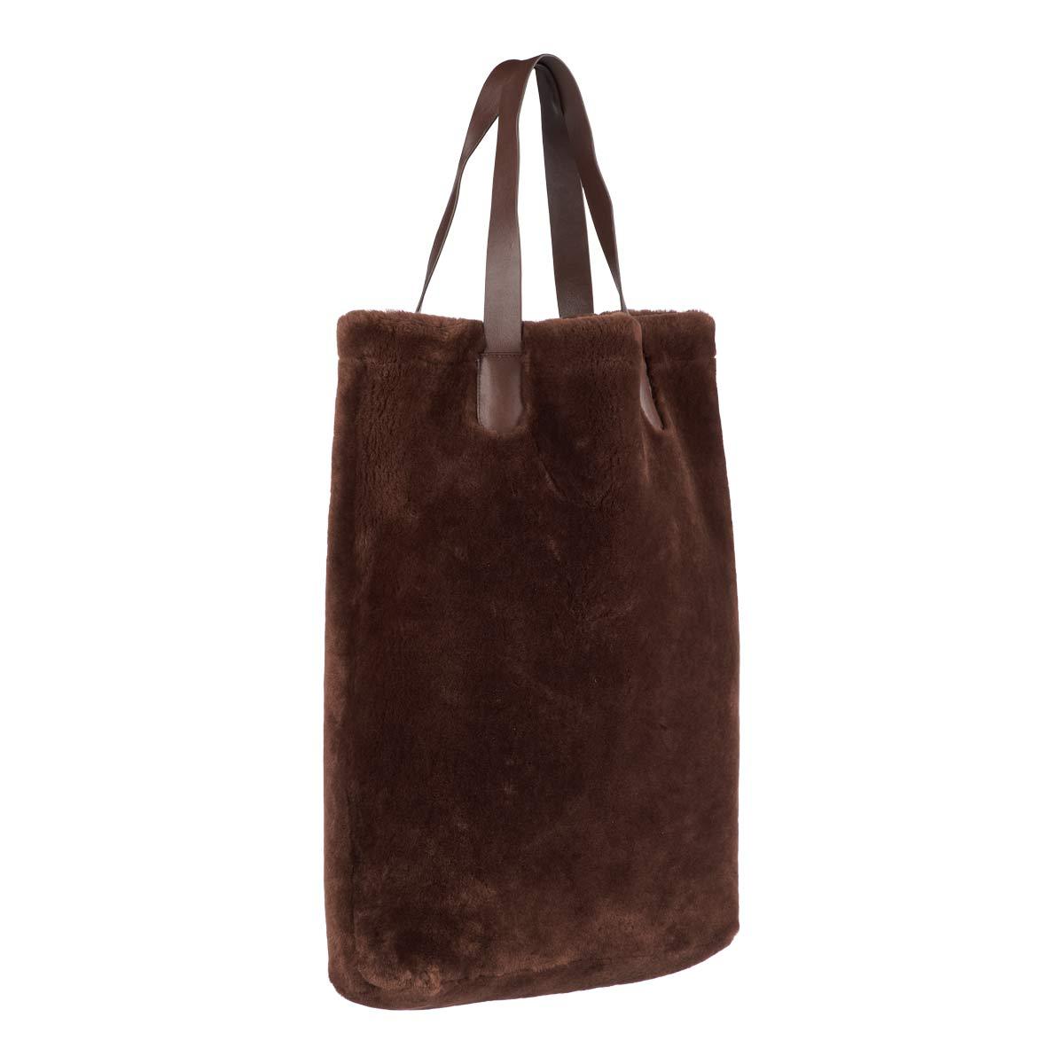 Leonora Shopper Bag | Doubleface Sheepskin - Naturescollection.eu